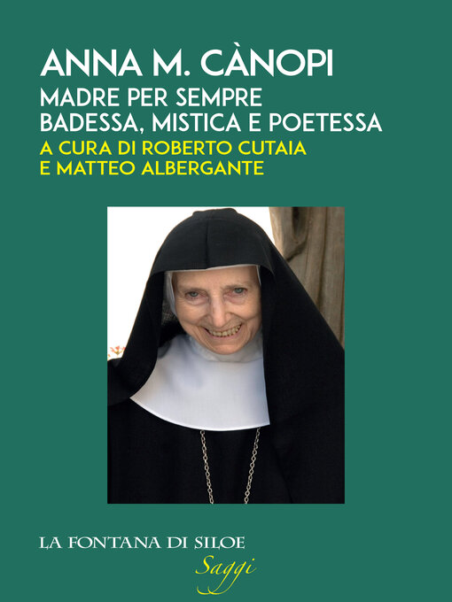 Cover image for Anna M. Cànopi
